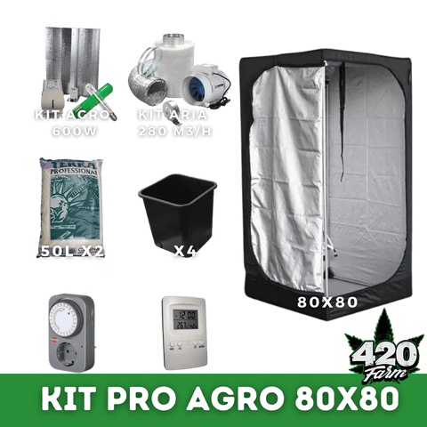 Kit Pro 80x80 Agro - 420 Farm