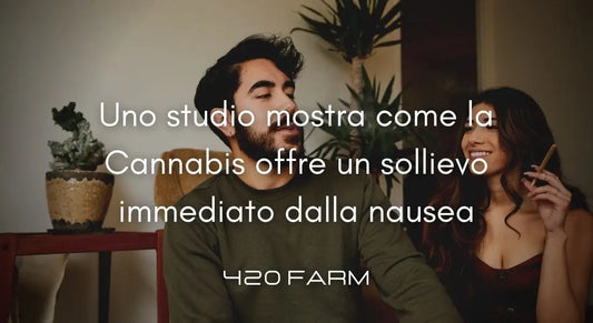 Uno studio mostra come la Cannabis offre un sollievo immediato dalla nausea