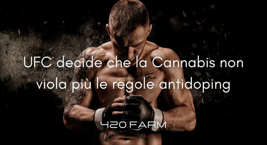 UFC - Cannabis nuove Regole