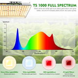 2022 NUOVO Mars Hydro TS1000 Full Spectrum LED - 420 Farm