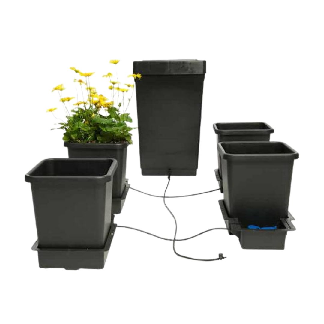 4 POT KIT SYSTEM AUTOPOT - 4 VASI SISTEMA SUB IRRIGAZIONE PASSIVO IDROPONICO - 420 Farm