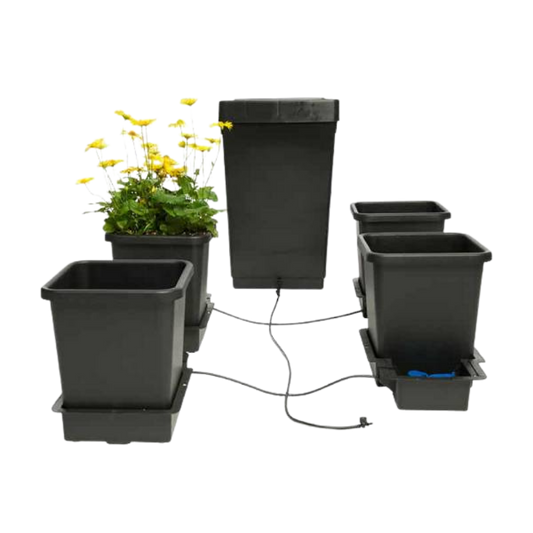 4 POT KIT SYSTEM AUTOPOT - 4 VASI SISTEMA SUB IRRIGAZIONE PASSIVO IDROPONICO - 420 Farm