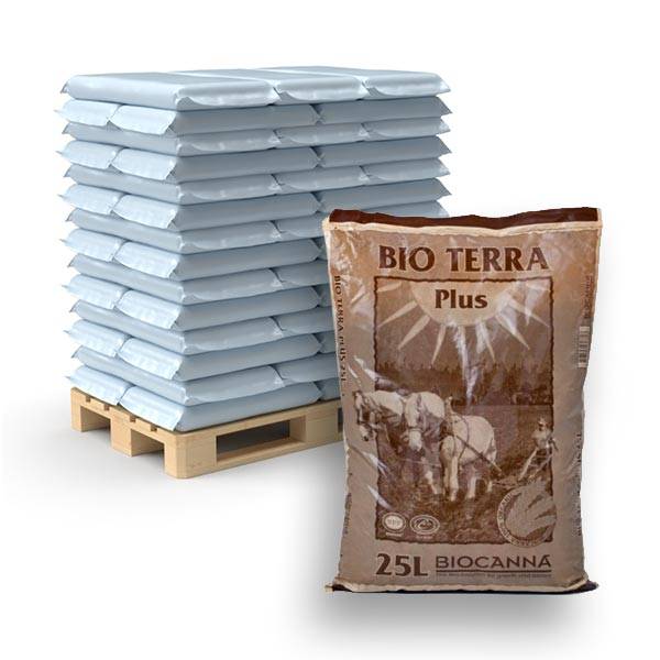 Bancale Canna Bio Terra Plus 25L (100 Sacchi) - 420 Farm