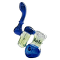 BL BONG PIPA IN VETRO CON PRE-COOLER - HANDPIPE BLUE - 420 Farm