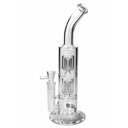 Bong in Vetro 38,5cm 2-Percolator - 420 Farm