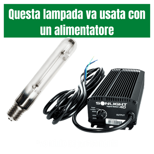 Bulbo SuperPlant  AGRO 400W - Vegetativa + Fioritura - 420 Farm