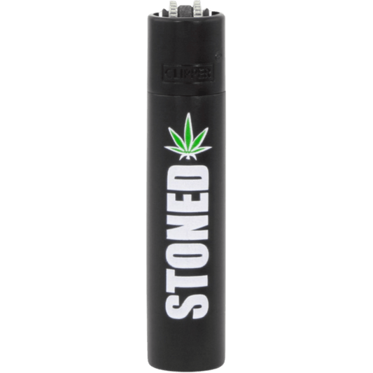 CLIPPER ACCENDINI METALLO  STONED NERO – - 420 Farm