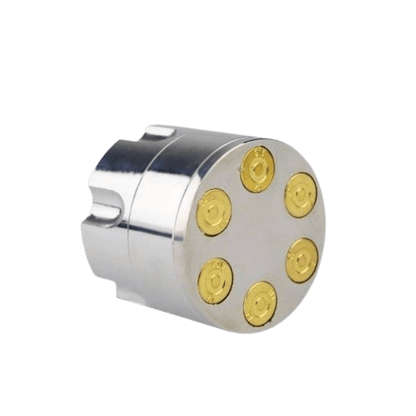 GRINDER 3 PARTI IN METALLO - TAMBURO REVOLVER - 420 Farm