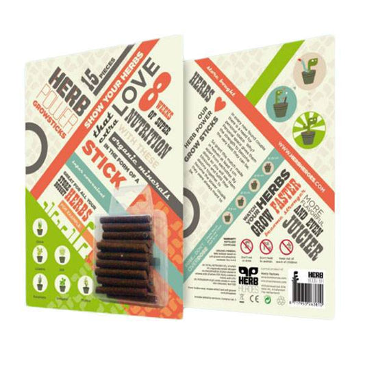 Herb Power GrowSticks - Fertilizzante per piante in vaso - 420 Farm