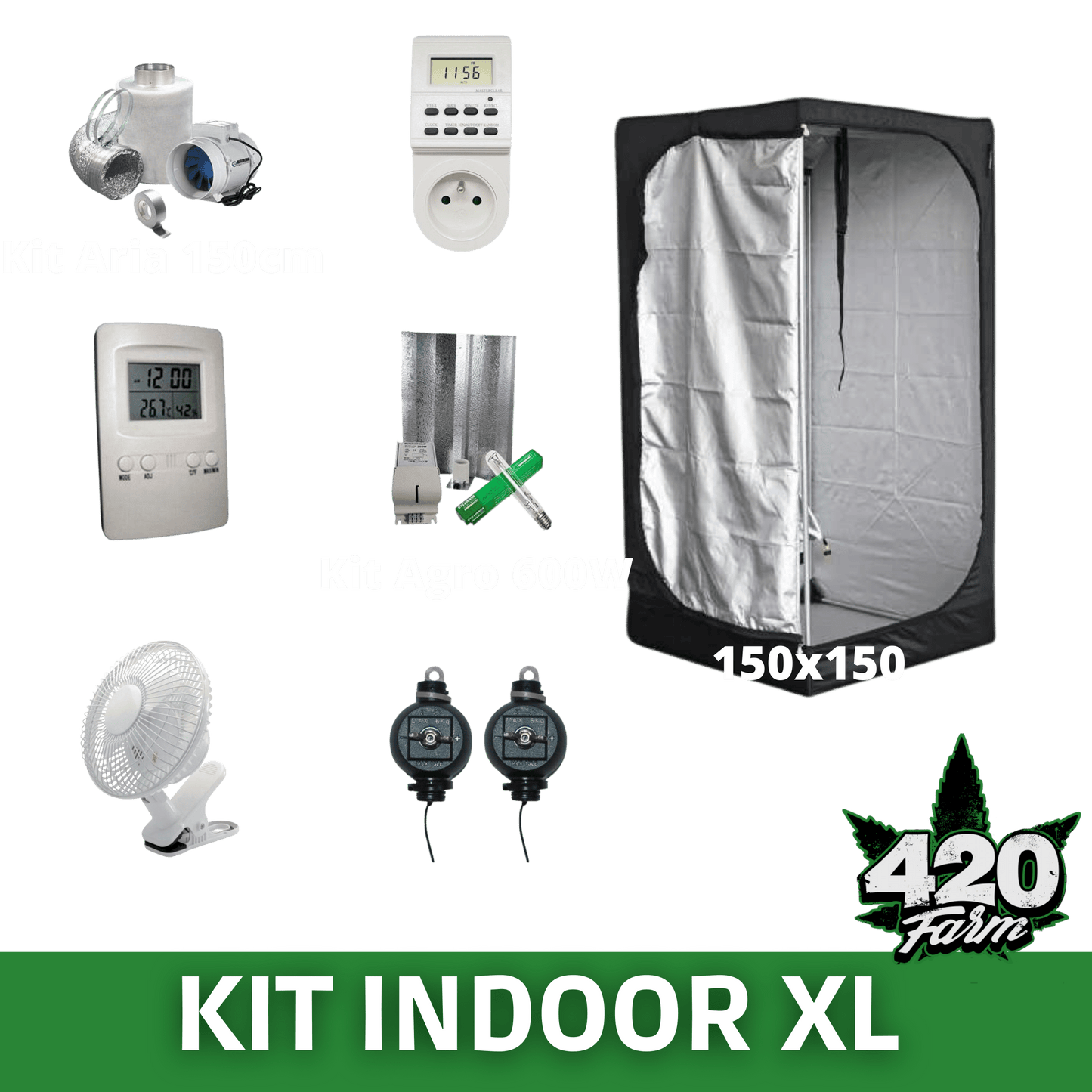 Kit Indoor Large - 420 Farm