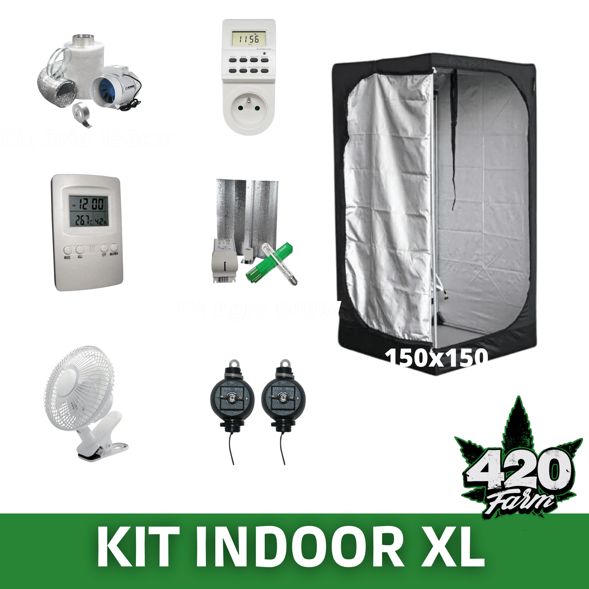 Kit Indoor Large - 420 Farm