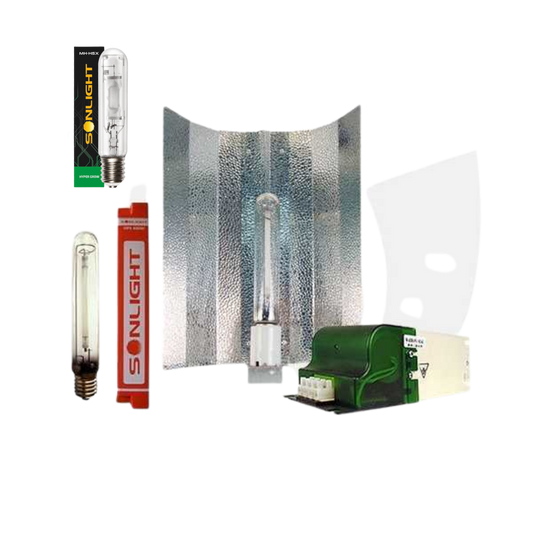 KIT LUCE INDOOR EASY - HPS 150W SONLIGHT AGRO - 420 Farm