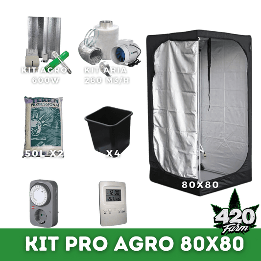 Kit Pro 80x80 Agro - 420 Farm