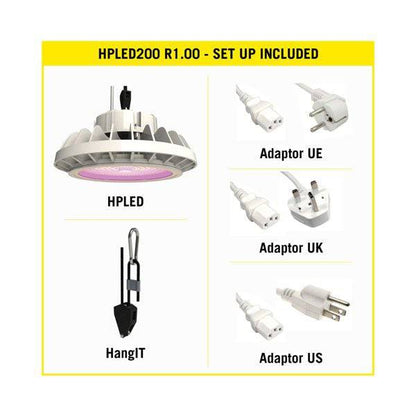 LAMPADA HPLED 200W FULL SPECTRUM - 420 Farm