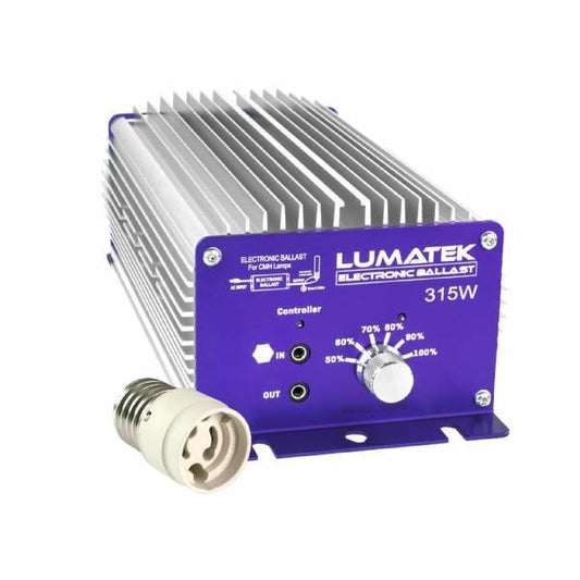 Lumatek - Alimentatore Controllabile 315W CMH + Adattatore - 420 Farm