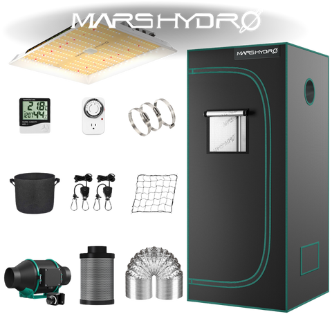 Mars Hydro TS 1000 Kit Completo 70x70x160 - 420 Farm