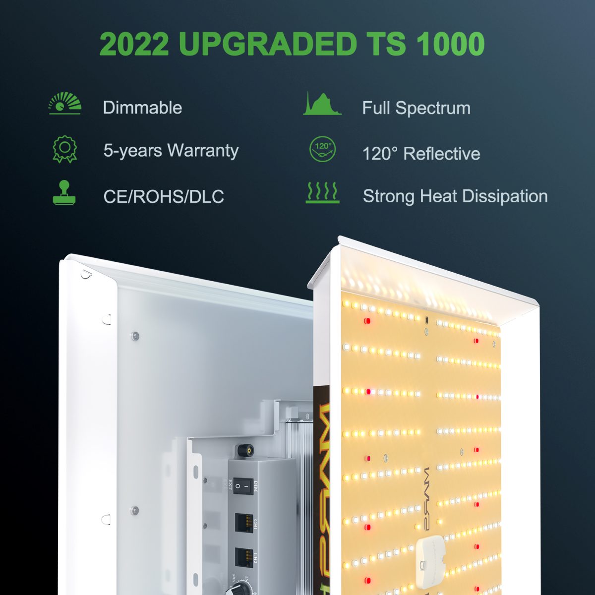 Mars Hydro TS 1000 Kit Completo 70x70x160 Plus - 420 Farm