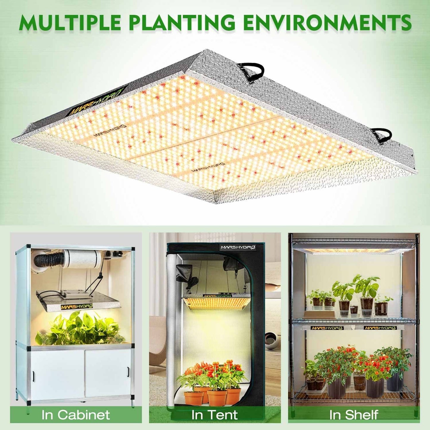 Mars Hydro TS 3000 LED Grow Lights - 420 Farm