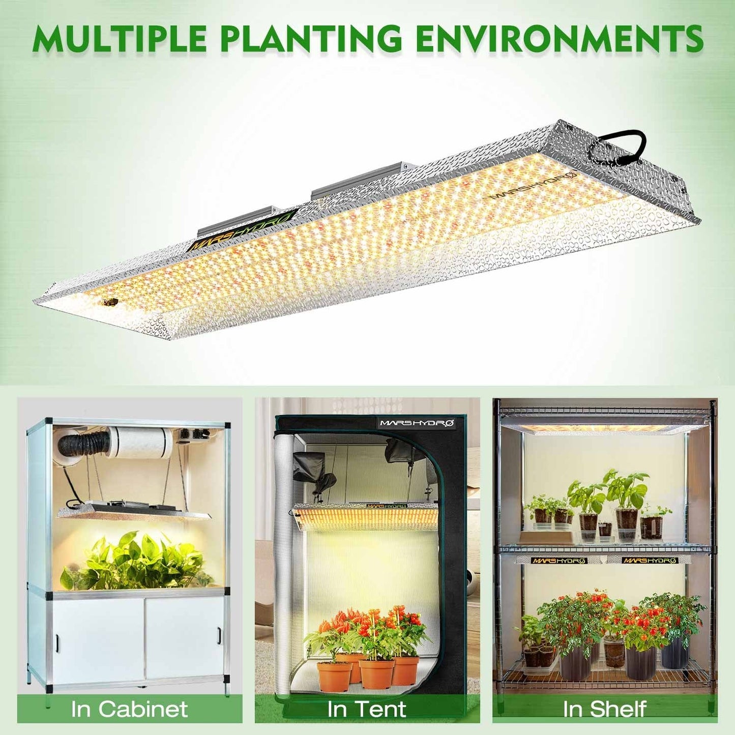 Mars Hydro TSL 2000 LED Grow Lights - 420 Farm