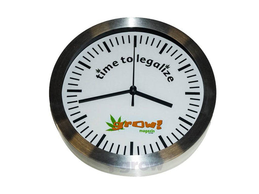 Orologio da muro - Time to Legalize - 420 Farm