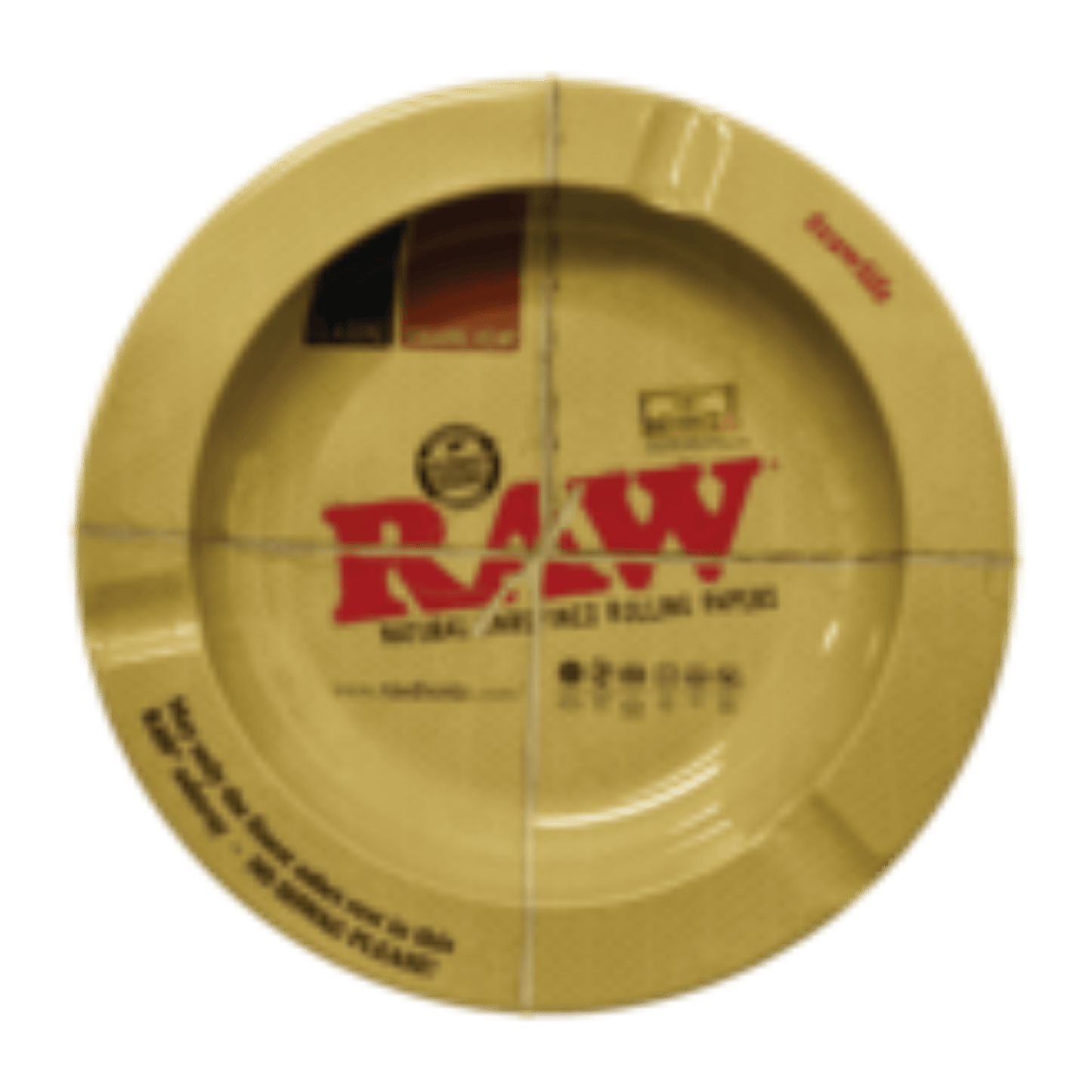 Posacenere Metallo Raw Con Base Magnetica - 420 Farm