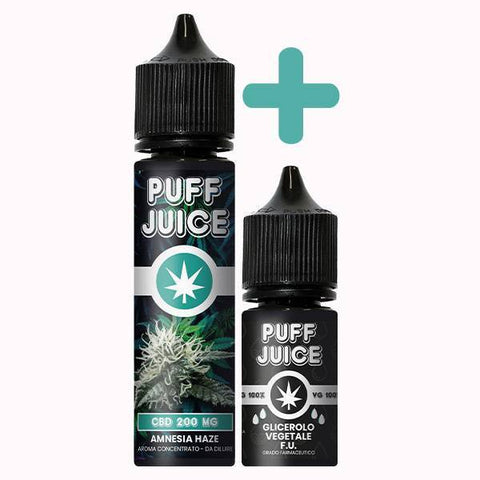 Puff Juice - Liquido Scomposto Amnesia Haze 200 mg - 420 Farm