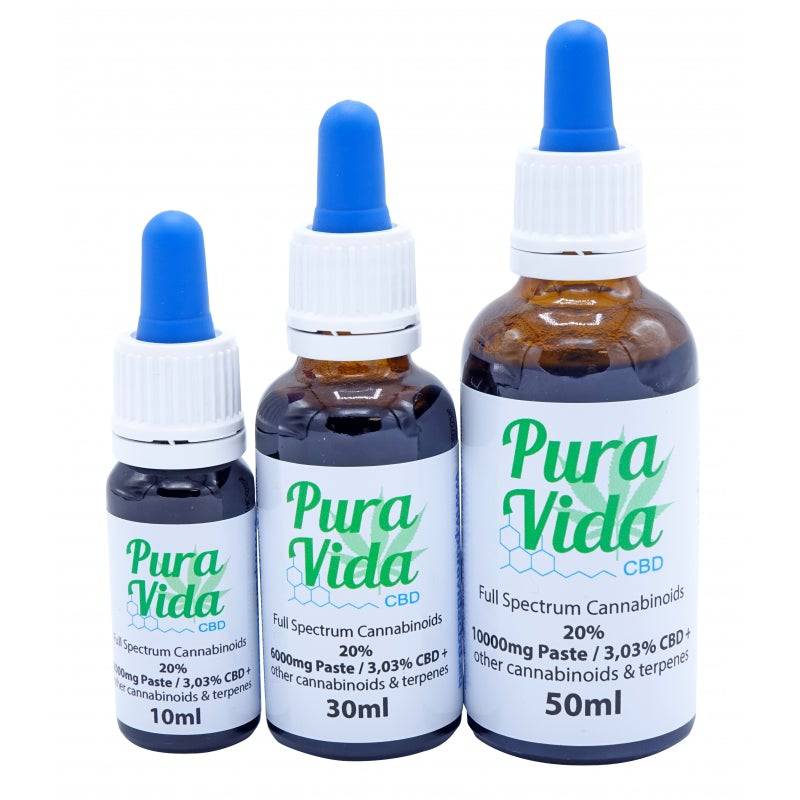 Pura Vida Olio di Cbd 10ml 10% (1000mg) - 420 Farm