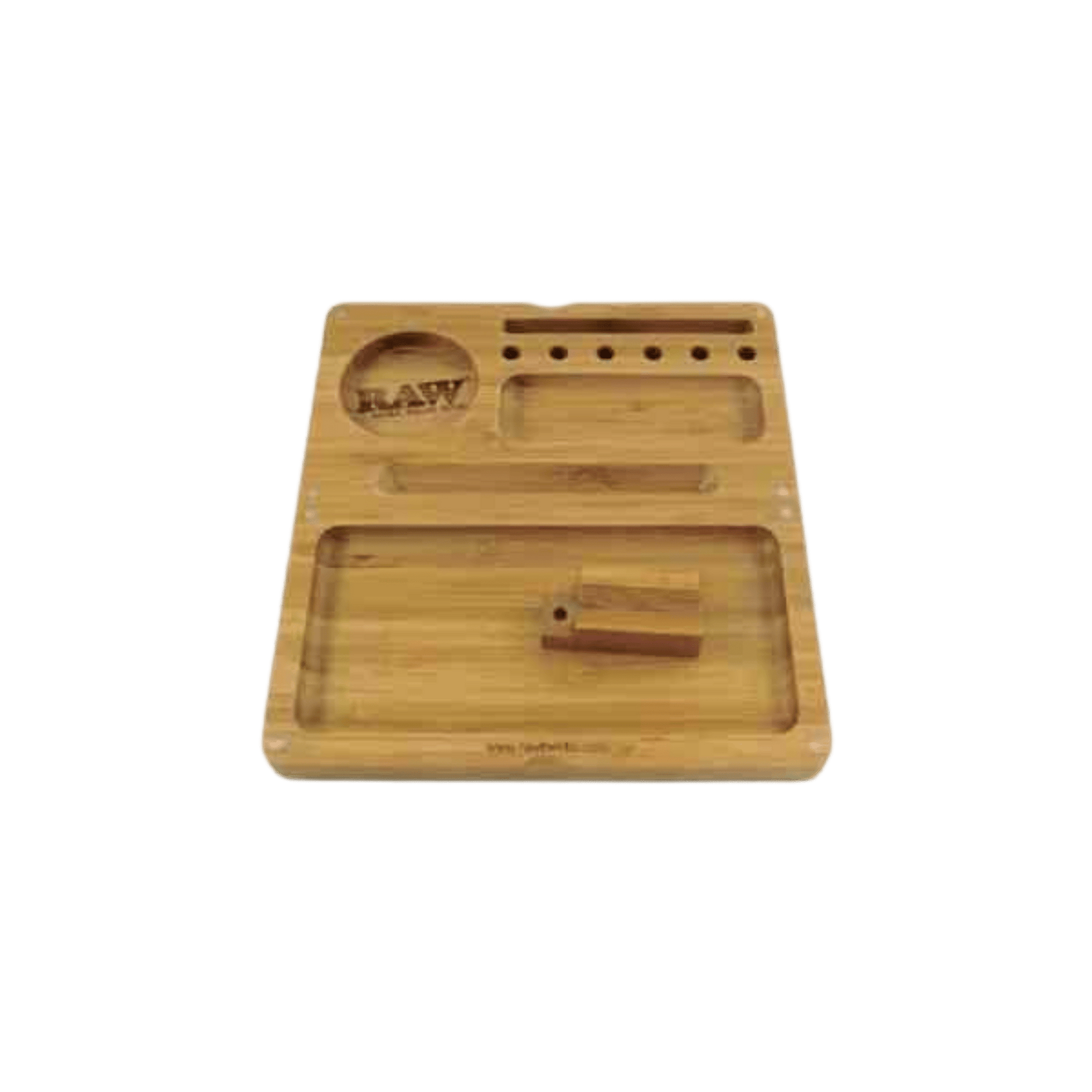 Raw Bamboo Flip Tray Plain - 420 Farm