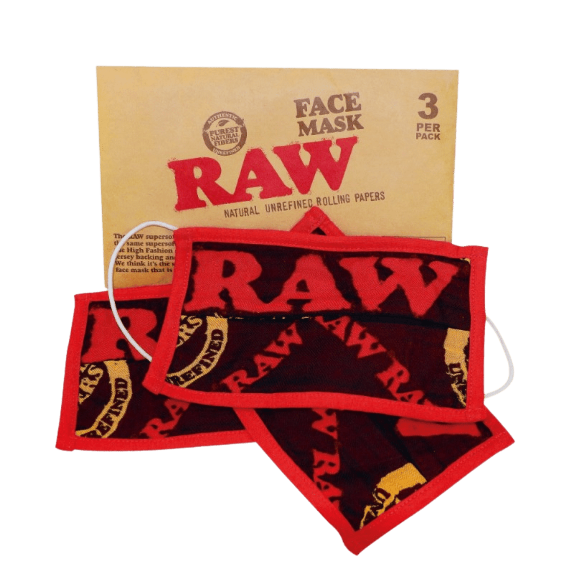 RAW MASCHERINA FASHION – CONFEZIONE DA 3 - 420 Farm