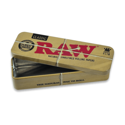 Raw Roll Caddy – Metal Tin Cases - 420 Farm