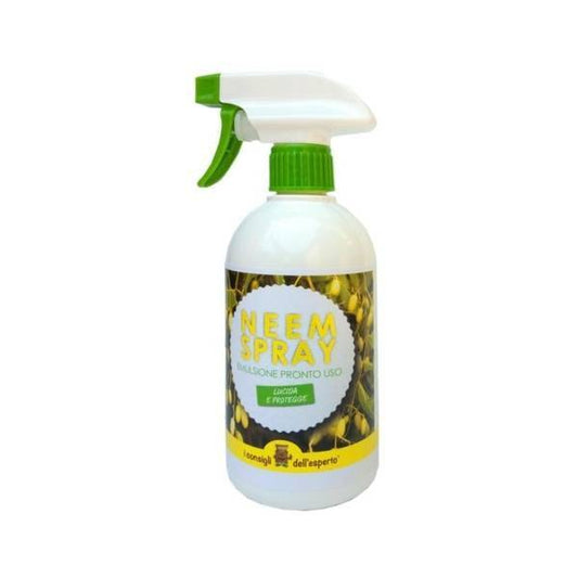 Repellente OLIO DI NEEM Flacone con trigger ml 500 - 420 Farm