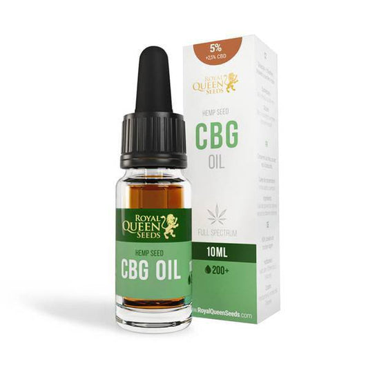 Royal Queen Seeds - CBD Oil - Olio di Canapa - CBD 2,5% - CBG 5% - 10ml - 420 Farm