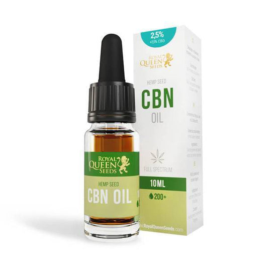 Royal Queen Seeds - CBD Oil - Olio di Canapa - CBD 2,5% - CBG 2,5% - 10ml - 420 Farm