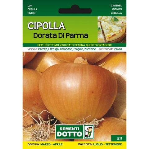 Sementi da Orto - Cipolla Dorata di Parma - Sem. Dotto - 420 Farm