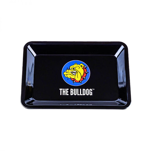 The Bulldog Original Vassoio Per Rollare in Metallo Piccolo - 420 Farm